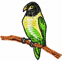 Small Birds Embroidery Design 12